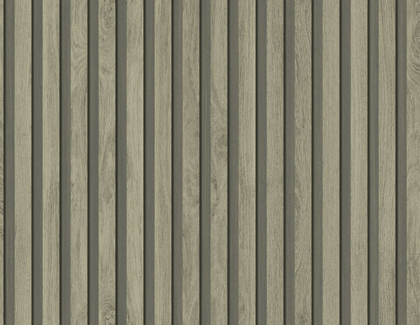 Fentucci Jun Rustic Wood - Shadow | Architectural Wallcoverings