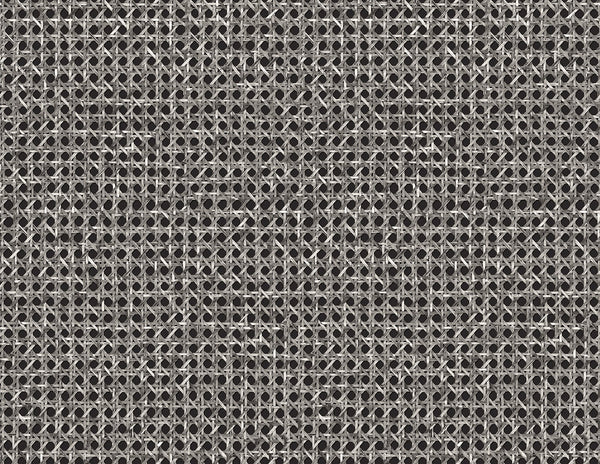Fentucci Mika Wallpaper - Rustic Weave - Onyx | Malibu Wallpaper