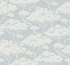 Fentucci Nara Stringcloth Wallpaper - Rustic Botanical - Blue Mist | Malibu Wallpaper