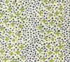 Avocado Navy Dots on Tinted Linen Cotton