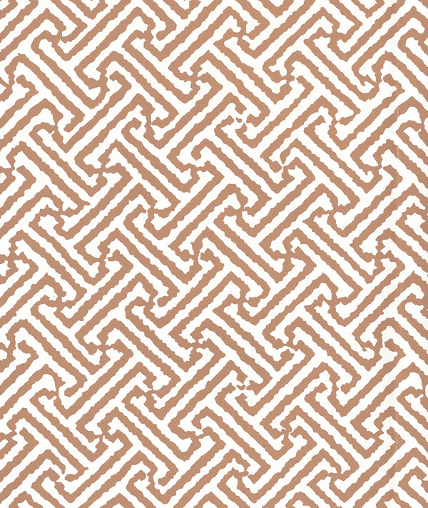 Java Camel II on Almost White Screen Printed | China Seas
