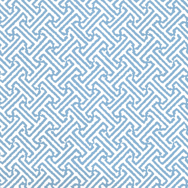 Java Petite French Blue on White Screen Printed | China Seas