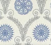 Silver Metallic Blue