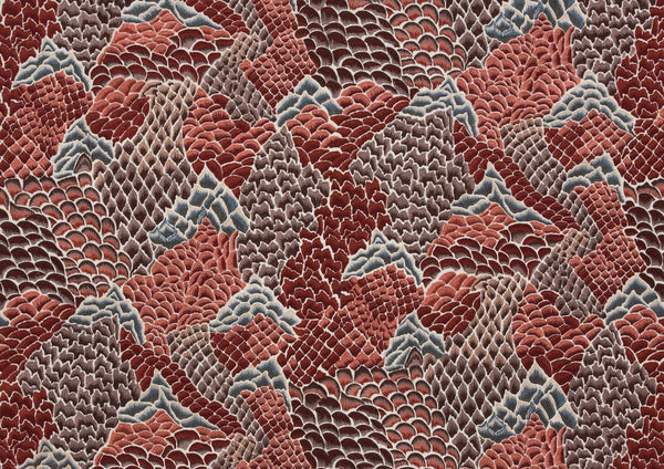 Le rocher - broderie Multicolore | Pierre Frey