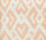 Peach on Oyster Linen Sheer