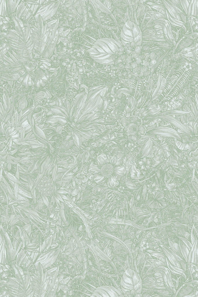 Jungle Tangle Muted Matcha