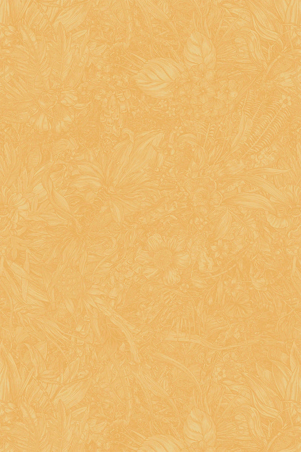 Jungle Tangle Toasted Gorse | Timorous Beasties Wallcovering