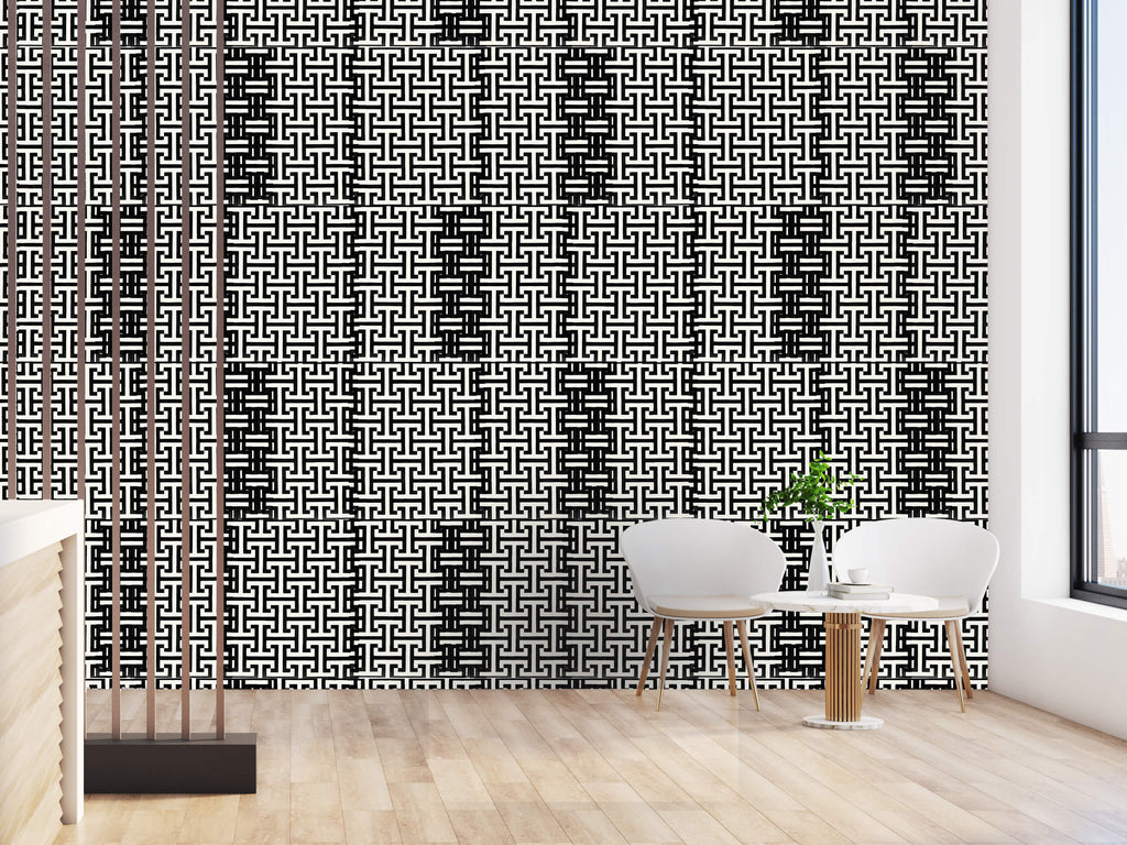 Kei Black  Wallpaper (Srd-Kei-01) | Sarah Rowland | Koroseal