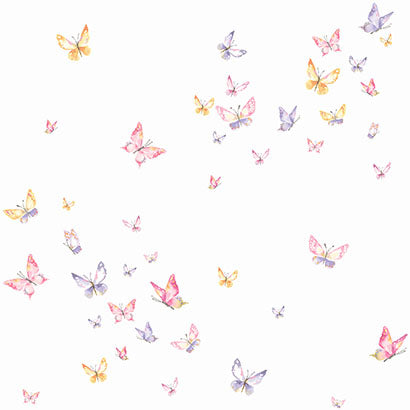 Watercolor Butterflies Wallpaper | Jeffrey Stevens