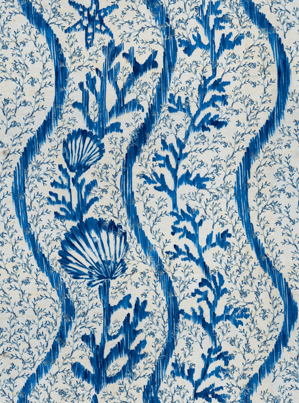 Koralion - Indigo Wallcovering | Mind the Gap
