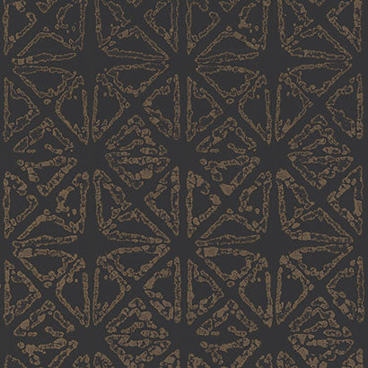 Vero Charcoal Wallcovering | Jeffrey Stevens