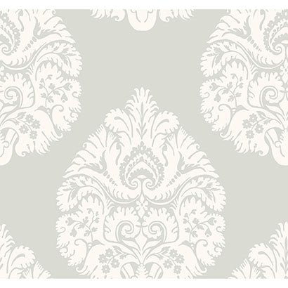 Teardrop Damask Wallpaper | Jeffrey Stevens
