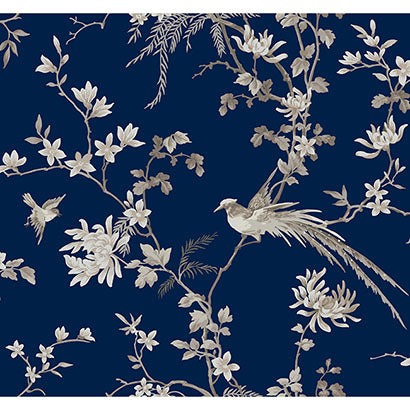 Honolulu Cream Wallcovering | Jeffrey Stevens