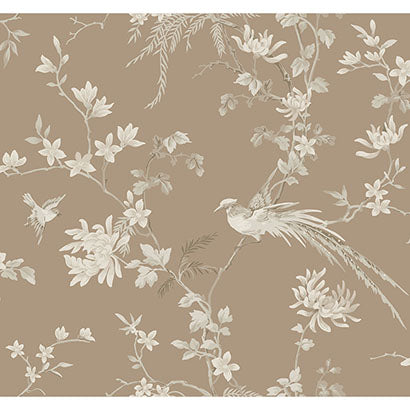 Bird And Blossom Chinoserie Wallpaper | Jeffrey Stevens