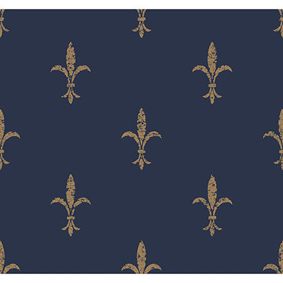 Fleur De Lis Wallpaper | Jeffrey Stevens