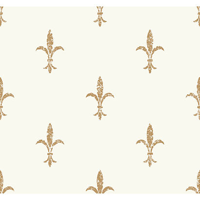 Fleur De Lis Wallpaper | Jeffrey Stevens