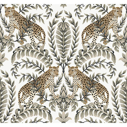 Jungle Leopard Wallpaper | Jeffrey Stevens