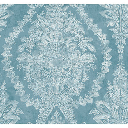 Charleston Damask Wallpaper | Jeffrey Stevens