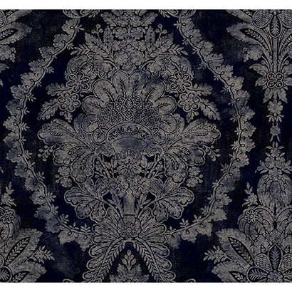 Charleston Damask Wallpaper | Jeffrey Stevens