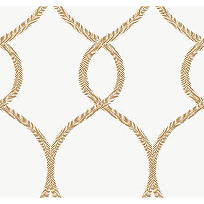 Marion Cream Off-White 2 Wallcovering | Jeffrey Stevens
