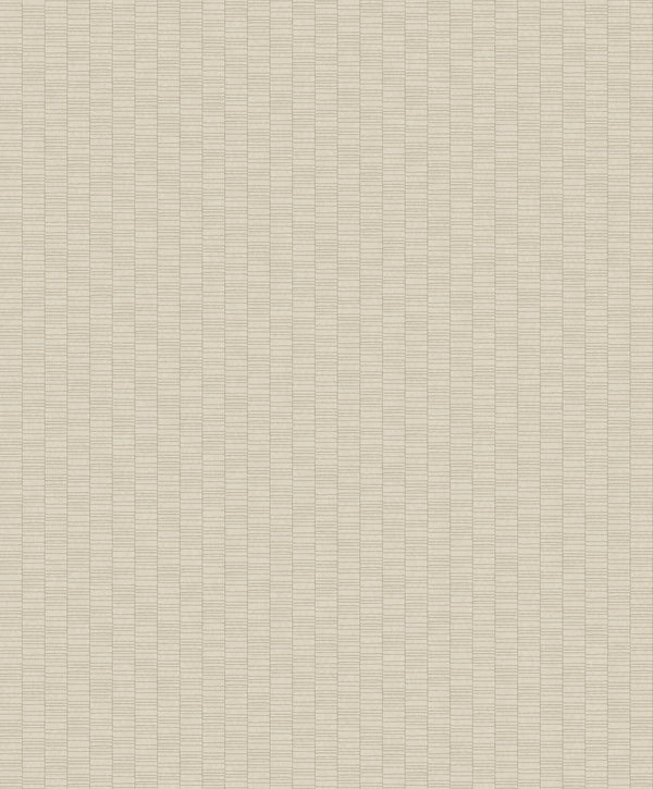 Deco Spliced Stripe Art Deco Geometric - Dove | Architectural Wallcoverings