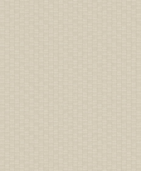 Malibu Deco Spliced Stripe Wallpaper - Art Deco Geometric - Dove | Malibu Wallpaper