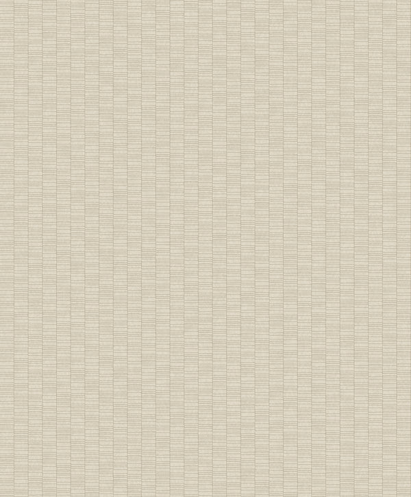 Deco Spliced Stripe Art Deco Geometric - Parchment | Architectural Wallcoverings