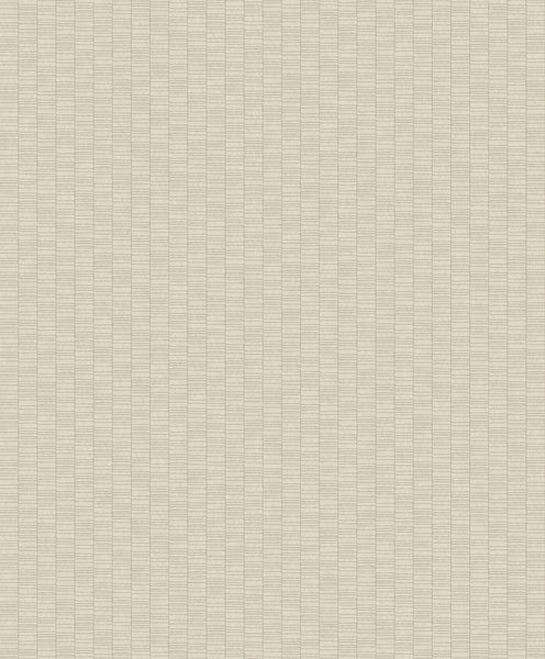 Malibu Deco Spliced Stripe Wallpaper - Art Deco Geometric - Parchment | Malibu Wallpaper