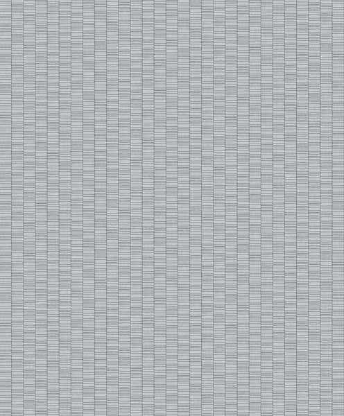 Malibu Deco Spliced Stripe Wallpaper - Art Deco Geometric - Skylight | Malibu Wallpaper