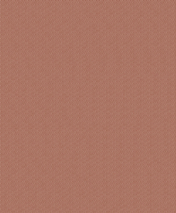 Spiro Geometric Art Deco Geometric - Terra Cotta | Architectural Wallcoverings