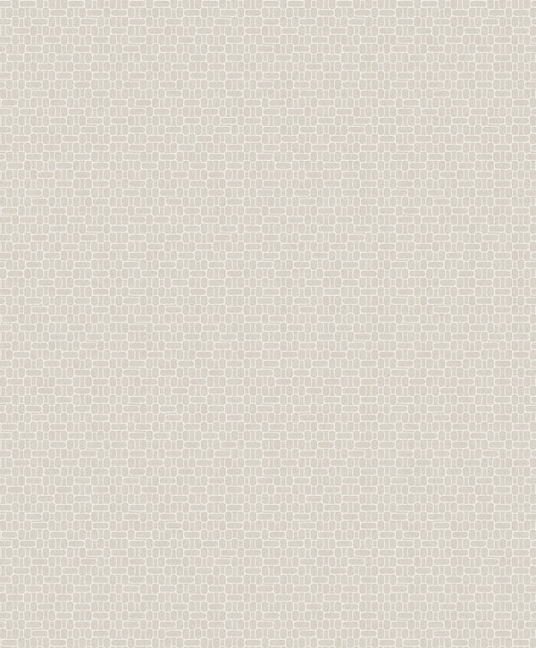 Capsule Geometric Art Deco Geometric - Linen | Architectural Wallcoverings