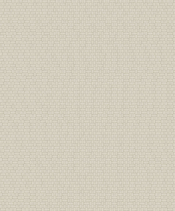 Capsule Geometric Art Deco Geometric - Ivory | Architectural Wallcoverings