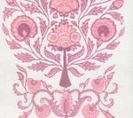 Pinks on White Linen
