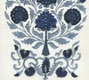 Slate Sky Royal on Ivory