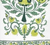 Green Lime Leaf on Ivory