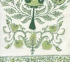 Sage Green on Ivory