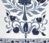 Dark Blue on Ivory