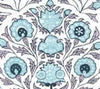 Lavender Sky Navy on Ivory