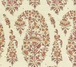Pink on Cream Linen