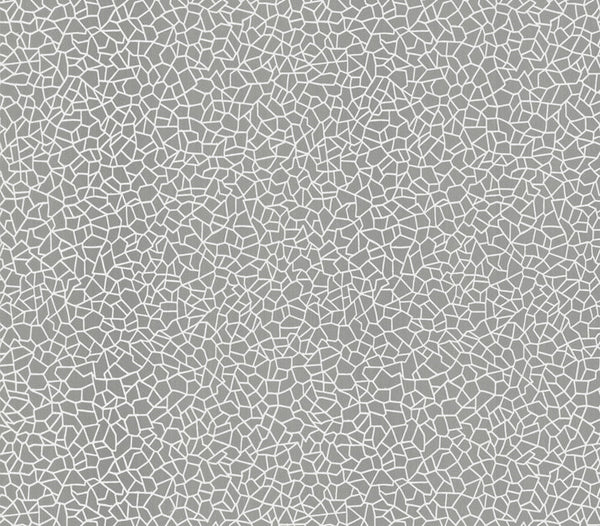 Kew Foil Silver - Metallic Wallcovering | 1838 Wallcoverings