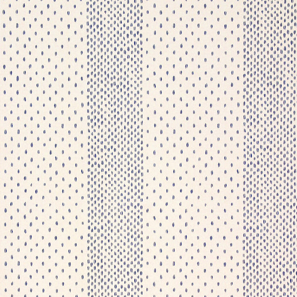 Kinnicutt Stripe Wallcovering Isleboro Blue | Sister Parish