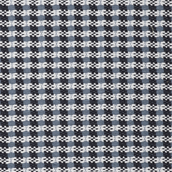 Bermudo - Azul/Navy Blue By Gaston Y Daniela | Lorenzo Castillo V |Plaid / Check  Upholstery