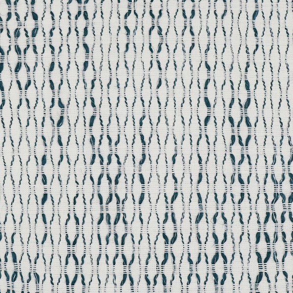 Bronte - Azul Dark Blue By Gaston Y Daniela | Lorenzo Castillo V |Abstract Modern Drapery Weave