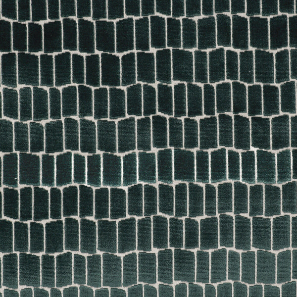 Maximo - Oceano Teal By Gaston Y Daniela | Lorenzo Castillo V |Animal Skins Texture Upholstery Velvet