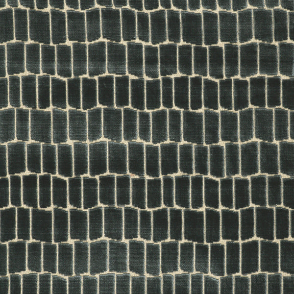 Maximo - Azul Blue By Gaston Y Daniela | Lorenzo Castillo V |Animal Skins Texture Upholstery Velvet