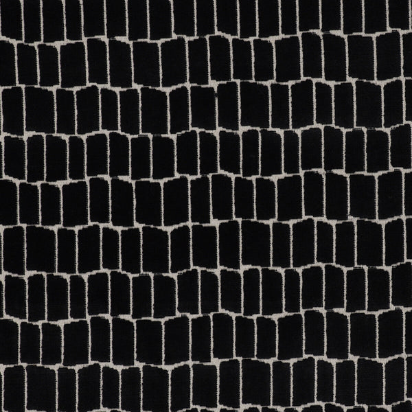 Maximo - Onyx Black By Gaston Y Daniela | Lorenzo Castillo V |Animal Skins Texture Upholstery Velvet
