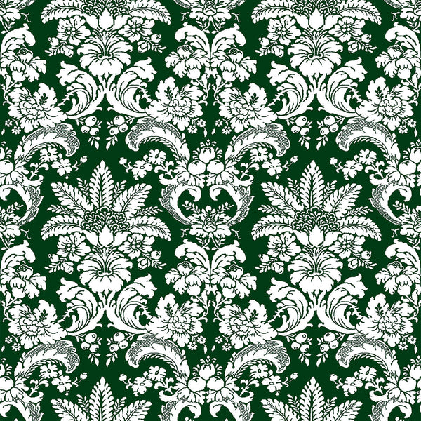 Grajal - Verde Green By Gaston Y Daniela | Lorenzo Castillo V |Damask  Multipurpose Print