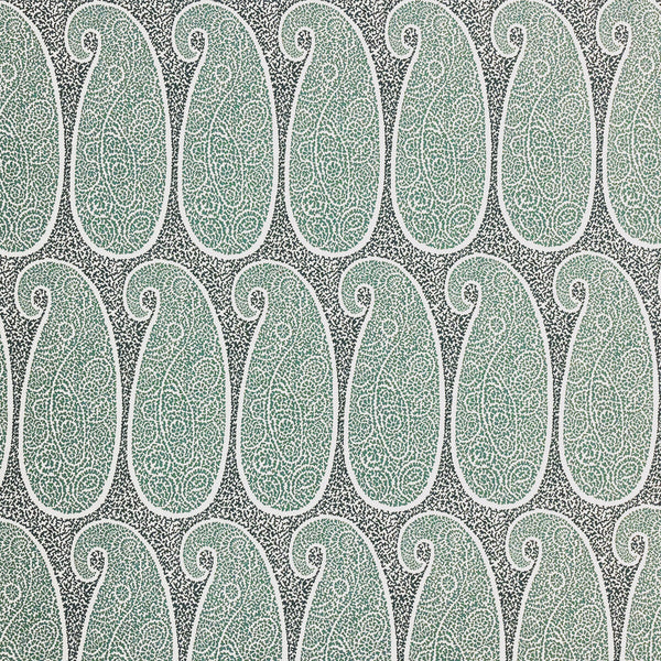 Yaiza - Oceano Turquoise By Gaston Y Daniela | Lorenzo Castillo V | Paisley Upholstery