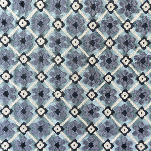 Fruela - Azul Multi By Gaston Y Daniela | Lorenzo Castillo V | Small Scale Upholstery Velvet