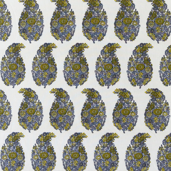 Tarsila - Mostaza/Gris Yellow By Gaston Y Daniela | Lorenzo Castillo V |Paisley  Multipurpose Print
